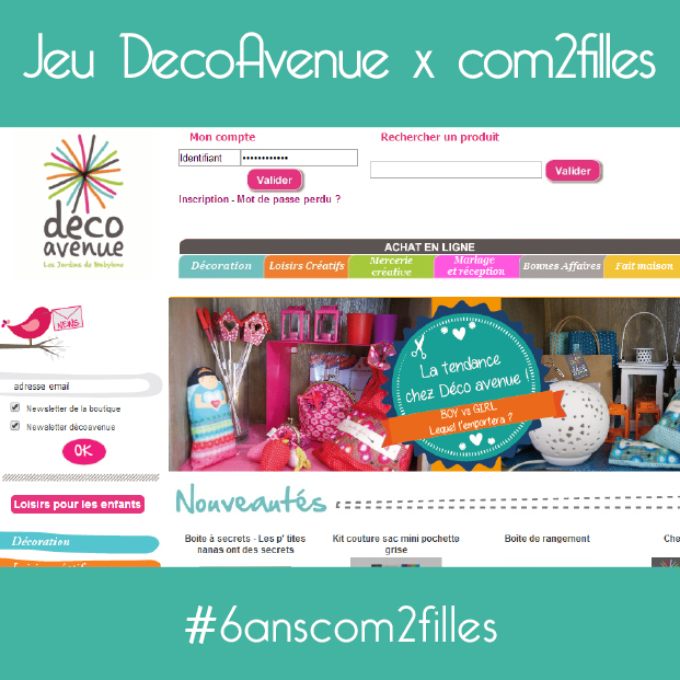 jeu des 6 ans - blog DIY - decoavenue