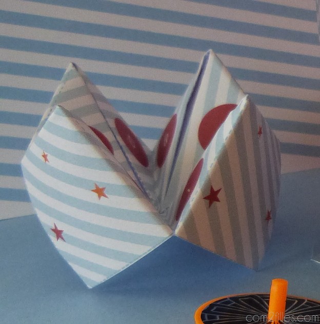 cocotte papier - anniversaire enfant 5 ans