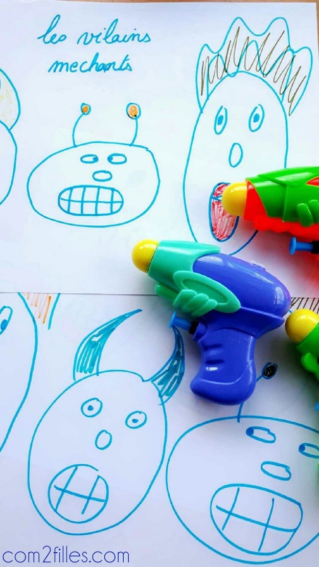 Chasse aux monstres - activité enfants