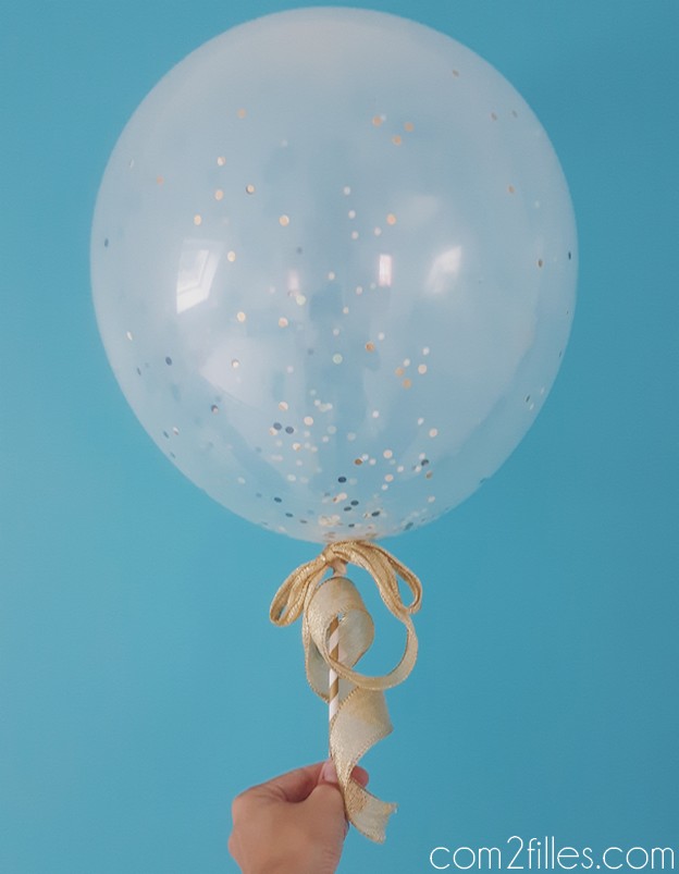 Ballon confettis