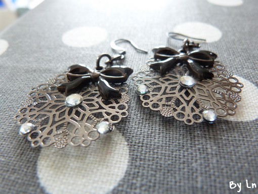 Boucles d'oreille diy