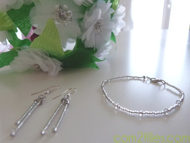 DIY mariage - bijoux mariee - miyuki et perles de rocaille