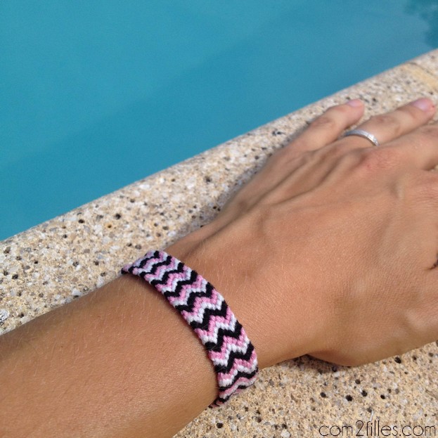 bracelet bresilien chevrons