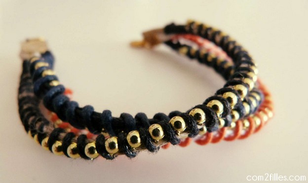 bracelet torsadé