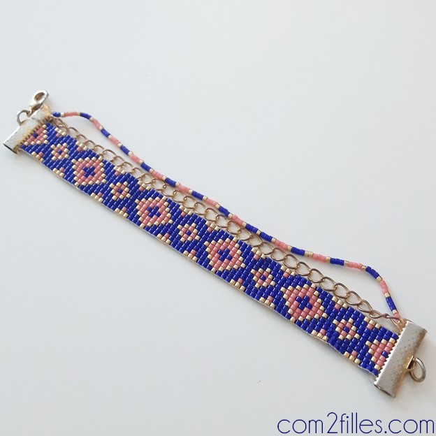 Bracelet en perles miyuki