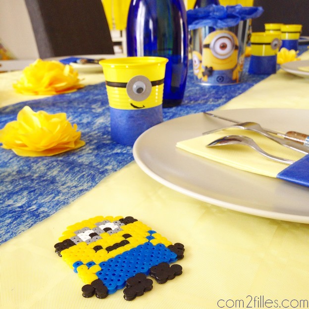 DIY - deco de table sur le theme des minions