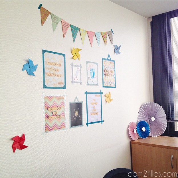 Deco guirlande et masking tape - flow magazine