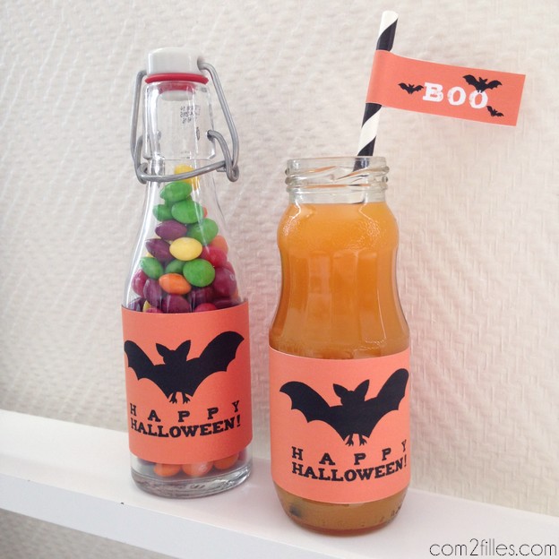 deco halloween - printables chauves-souris