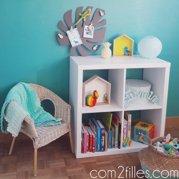 deco chambre enfant - jungle - tableau magnetique