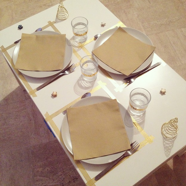 deco - set de table masking tape