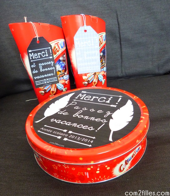 Des gifts tags pour le cadeau des maitresses