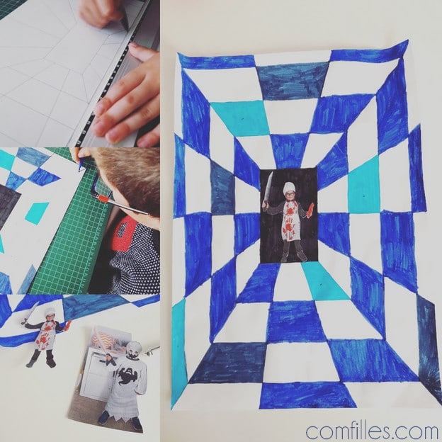 DIY illusion d optique - primaire - halloween