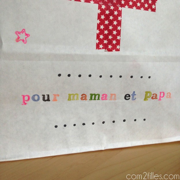 cadeau naissance - papa et maman