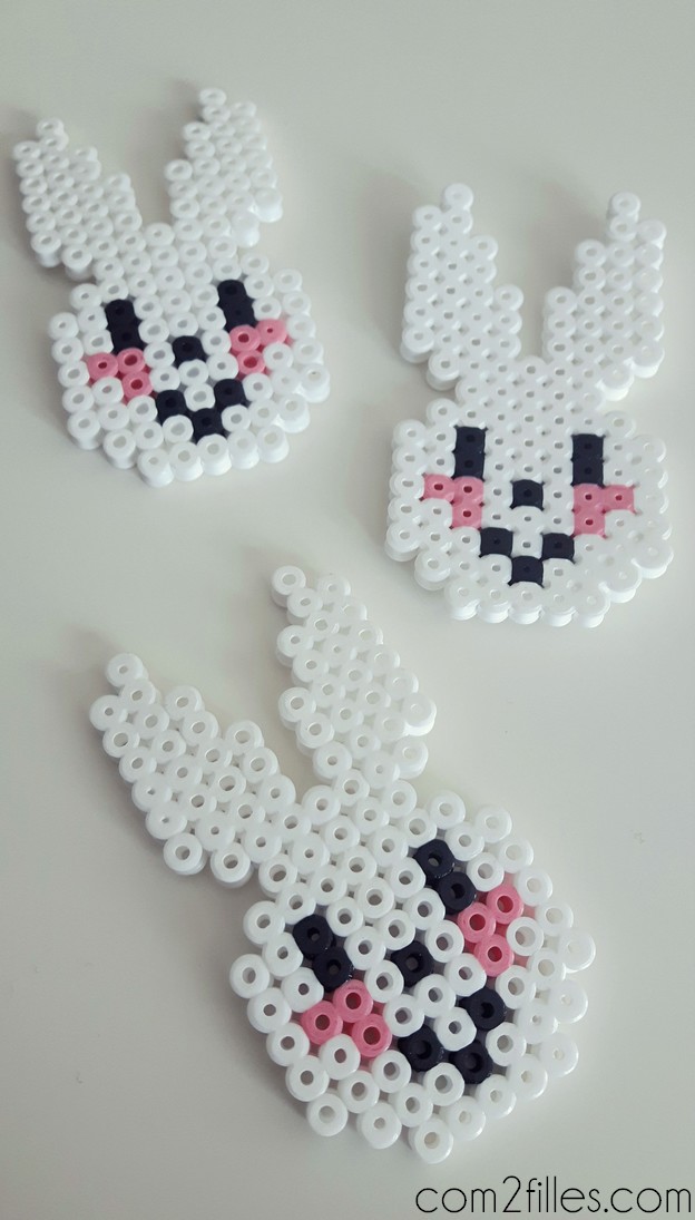 lapins de paques - perles hama