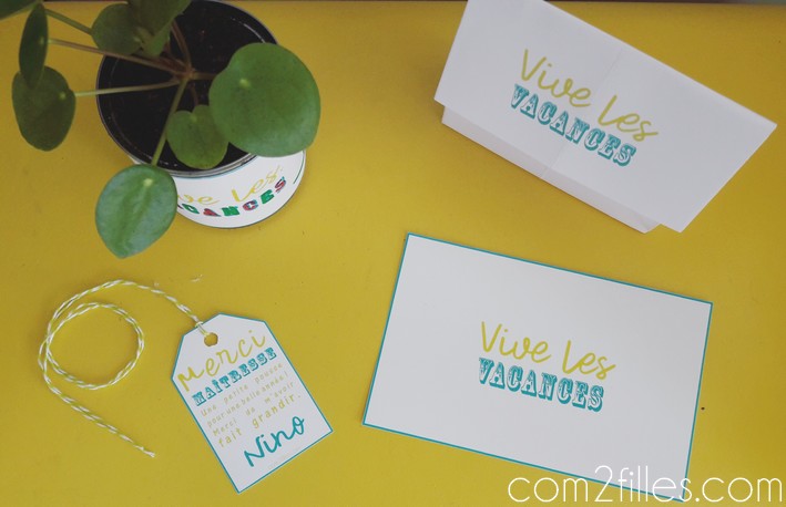 Printables - merci maitresse