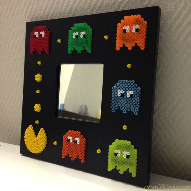 miroir pacman perles hama C2F