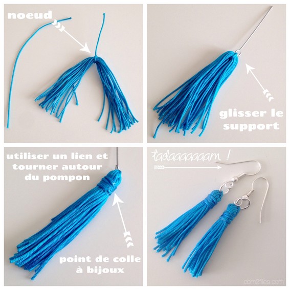 Le tuto des pompons diy - tassels