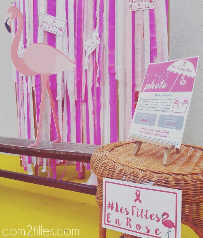 DIY - photobooth les filles en rose - vide dressing