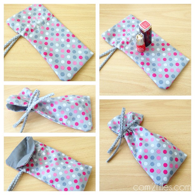 pochette surprise en tissu DIY