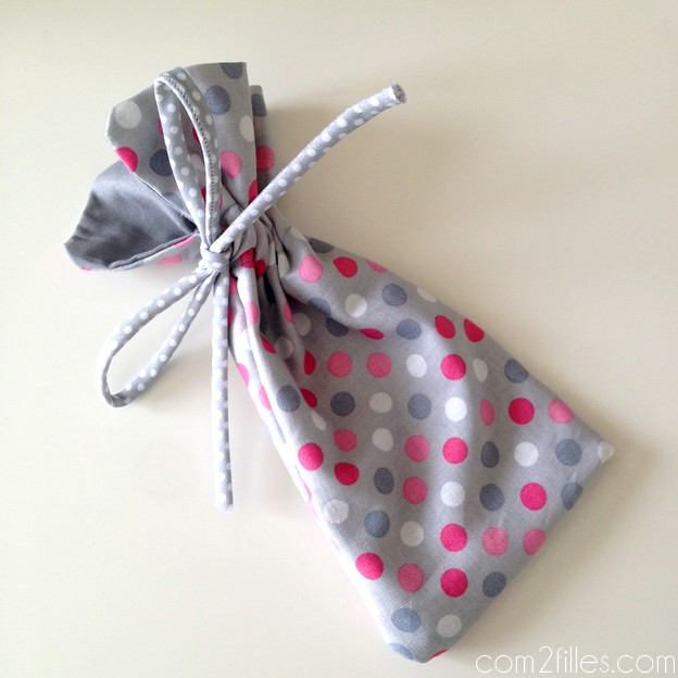 pochette tissu DIY