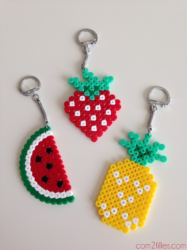 perles hama fruits