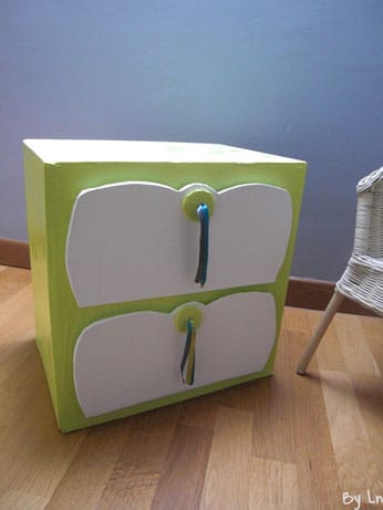 meuble en carton chambre enfant