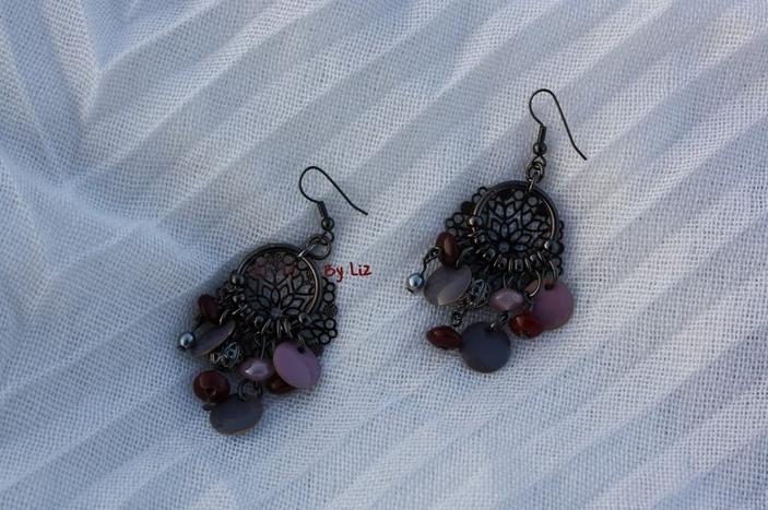 boucles d'oreille folk