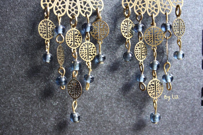 boucles d'oreille arabesques