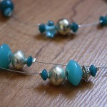 Parure ethnique turquoise et argent