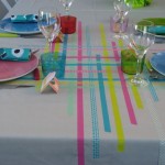 masking tape déco table