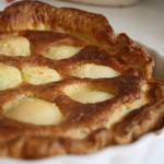 Tarte poire chocolat et amande