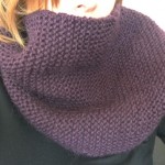 snood écharppe tube tricot