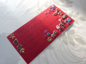 lettre au pere noel enfant