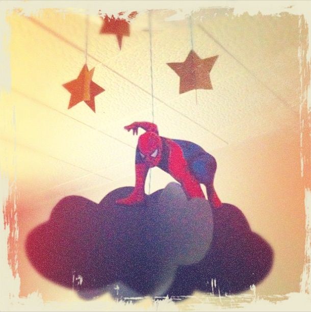 luminaire spiderman