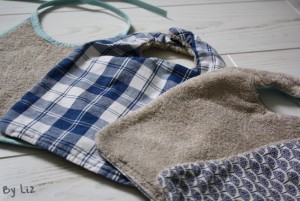 Bavoirs couture DIY
