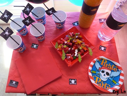 sweet table anniversaire pirates