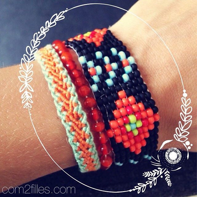 bracelet tisse