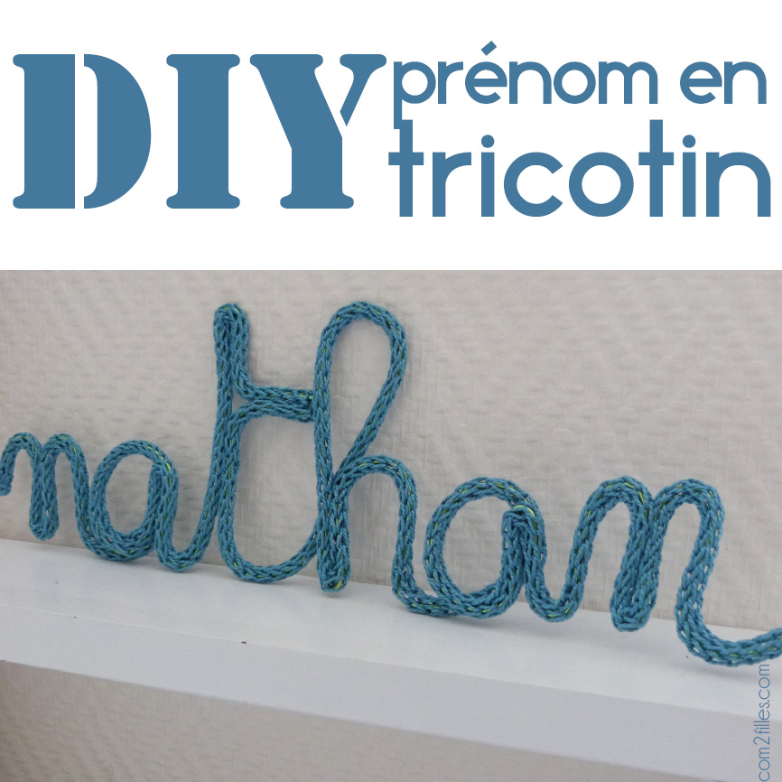 tuto prenom tricotin