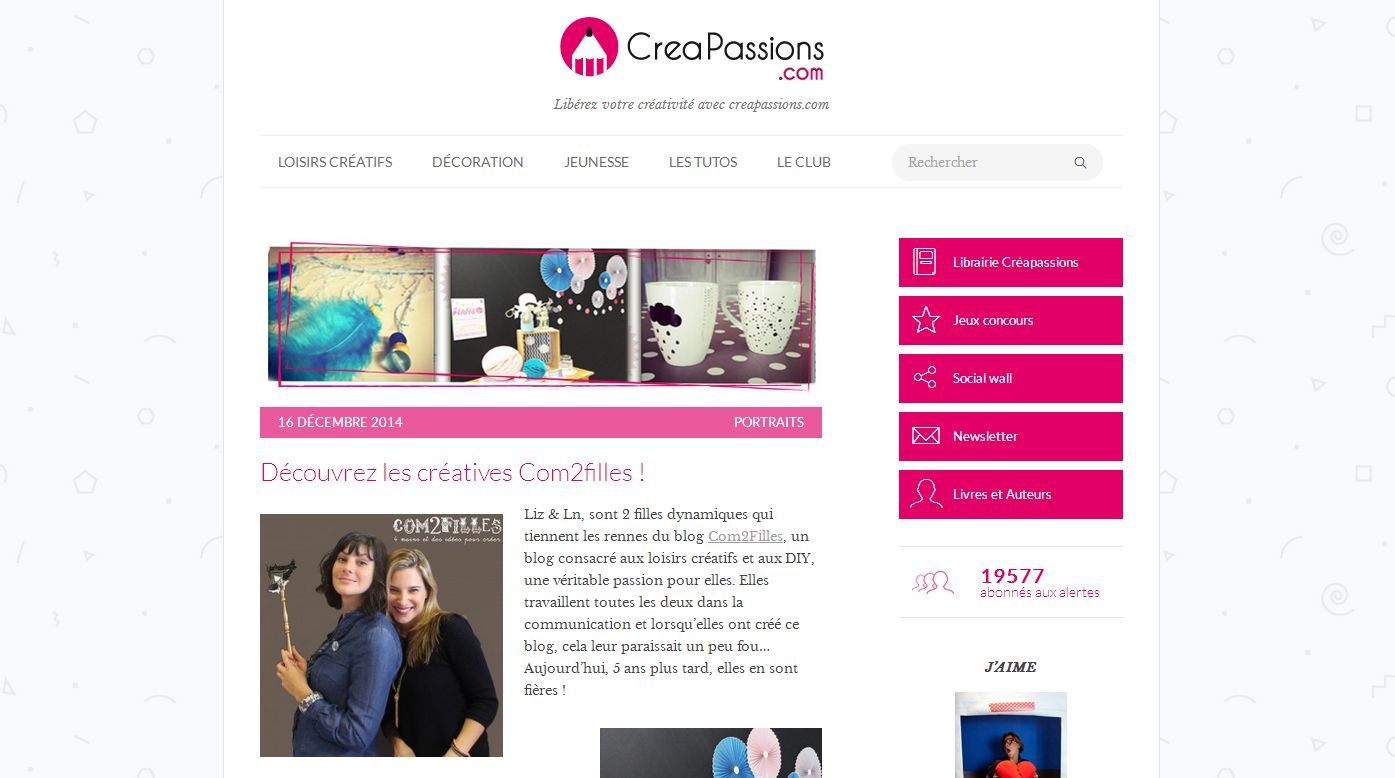 Créapassion blog diy