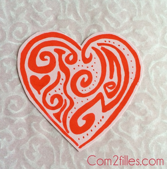 DIY carte Saint Valentin