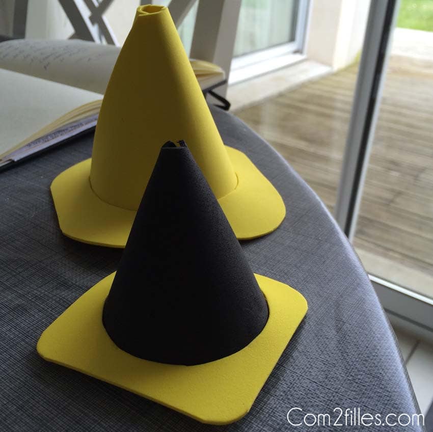 DIY cones chantier