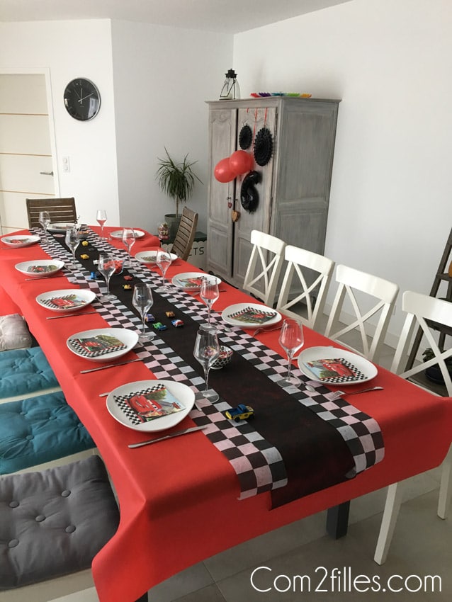 Décorations pour anniversaire voiture - Anniversaire enfant