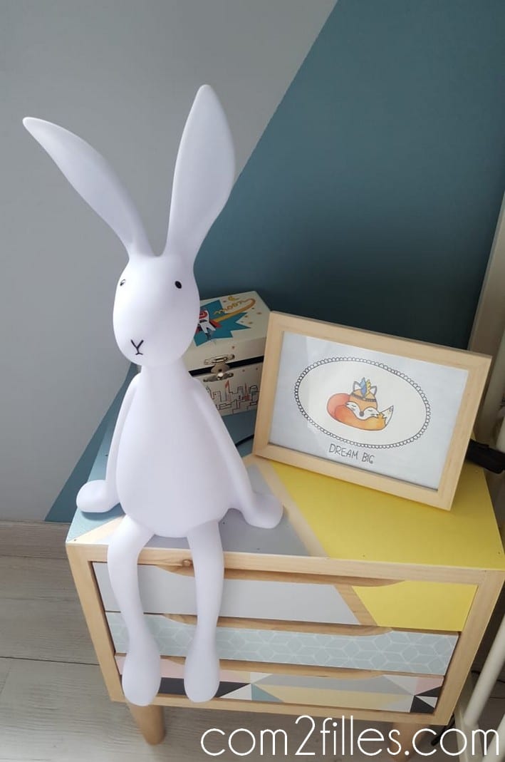 Cadre aquarelle - renard - dream big