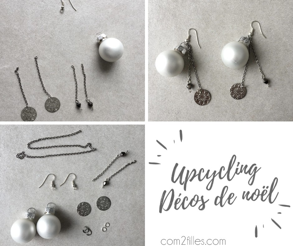 deco pas que de noel - cultura - boule boucles d'oreille