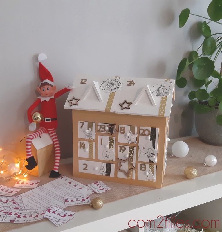 calendrier avent - bons - lutin pere noel