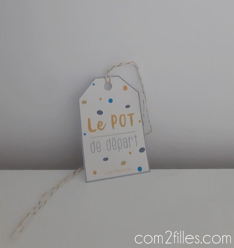 Cadeau pot de départ