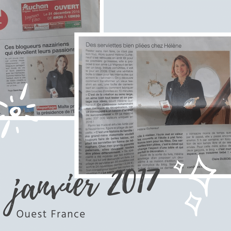 2017-01- ouest france - article blogueurs nazairiens