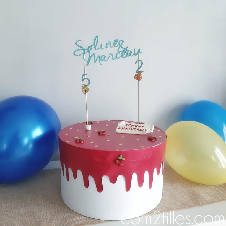 Idée anniversaire diy - gateau anniversaire en papier