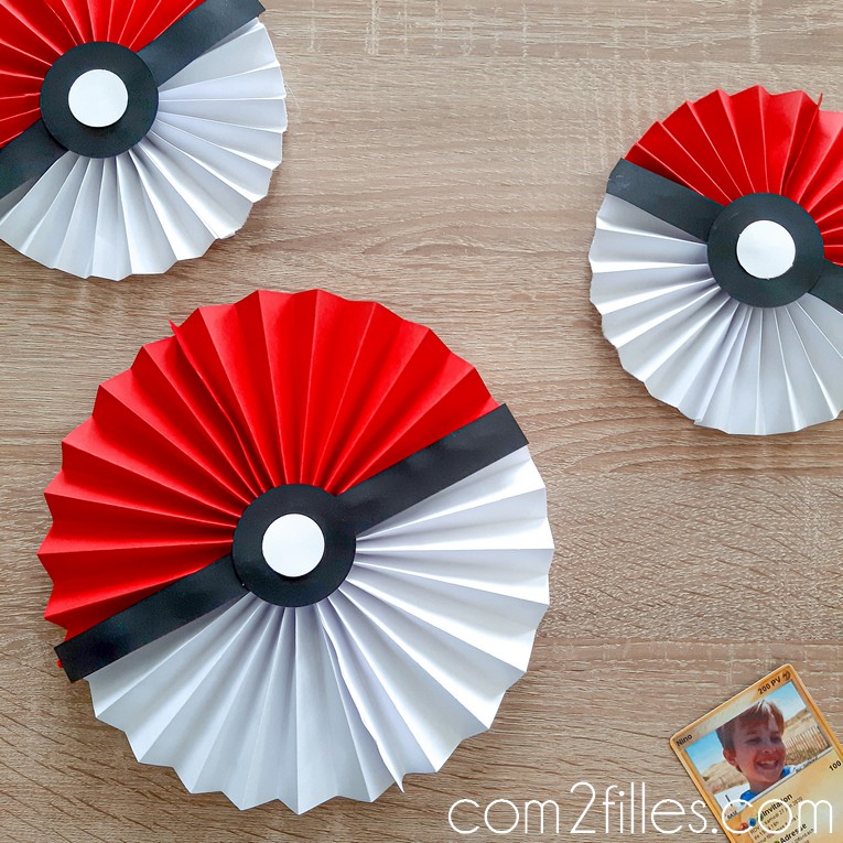 DIY - un anniversaire pokemon et liens vers des printables