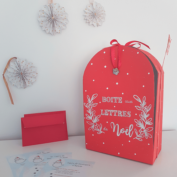 boite aux lettre noel - diy